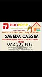Saeeda Cassim, estate agent